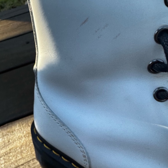 Dr Martens Jadon Boot Smooth Leather Platforms - Picture 4 of 8